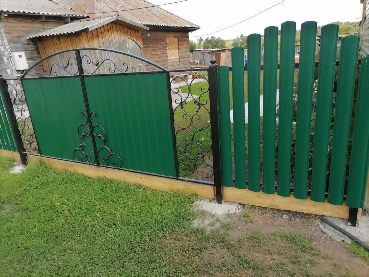 забор из штакетника Зеленый Мох фото7 в Сочи