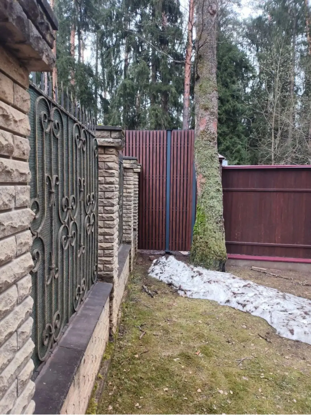Забор из декоративных реек 7м Темный Дуб 3D Принтек фото 1 в Сочи